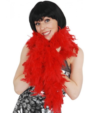 Feather Boa Deluxe Red BUY